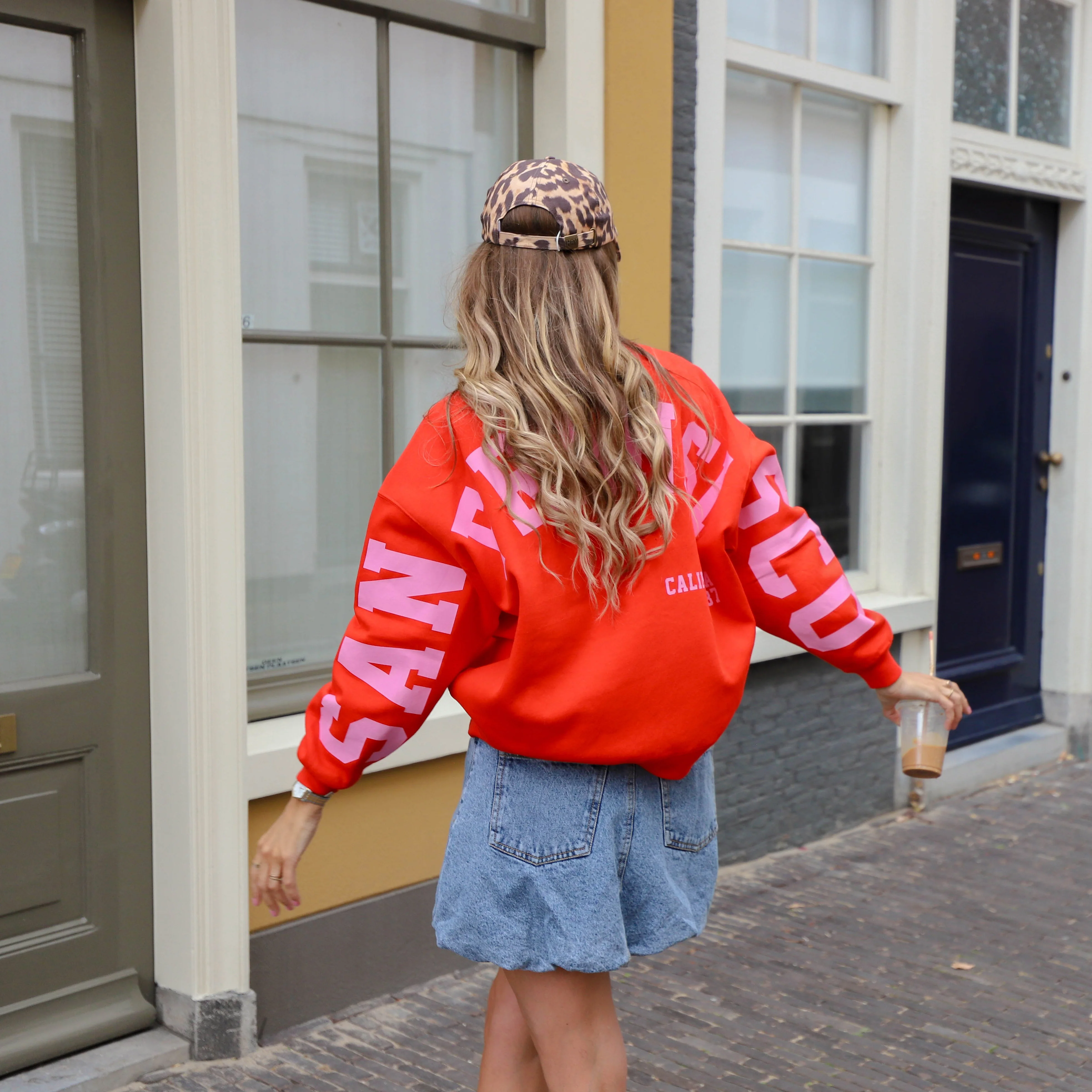 Ally balloon skirt light blue - Image 6