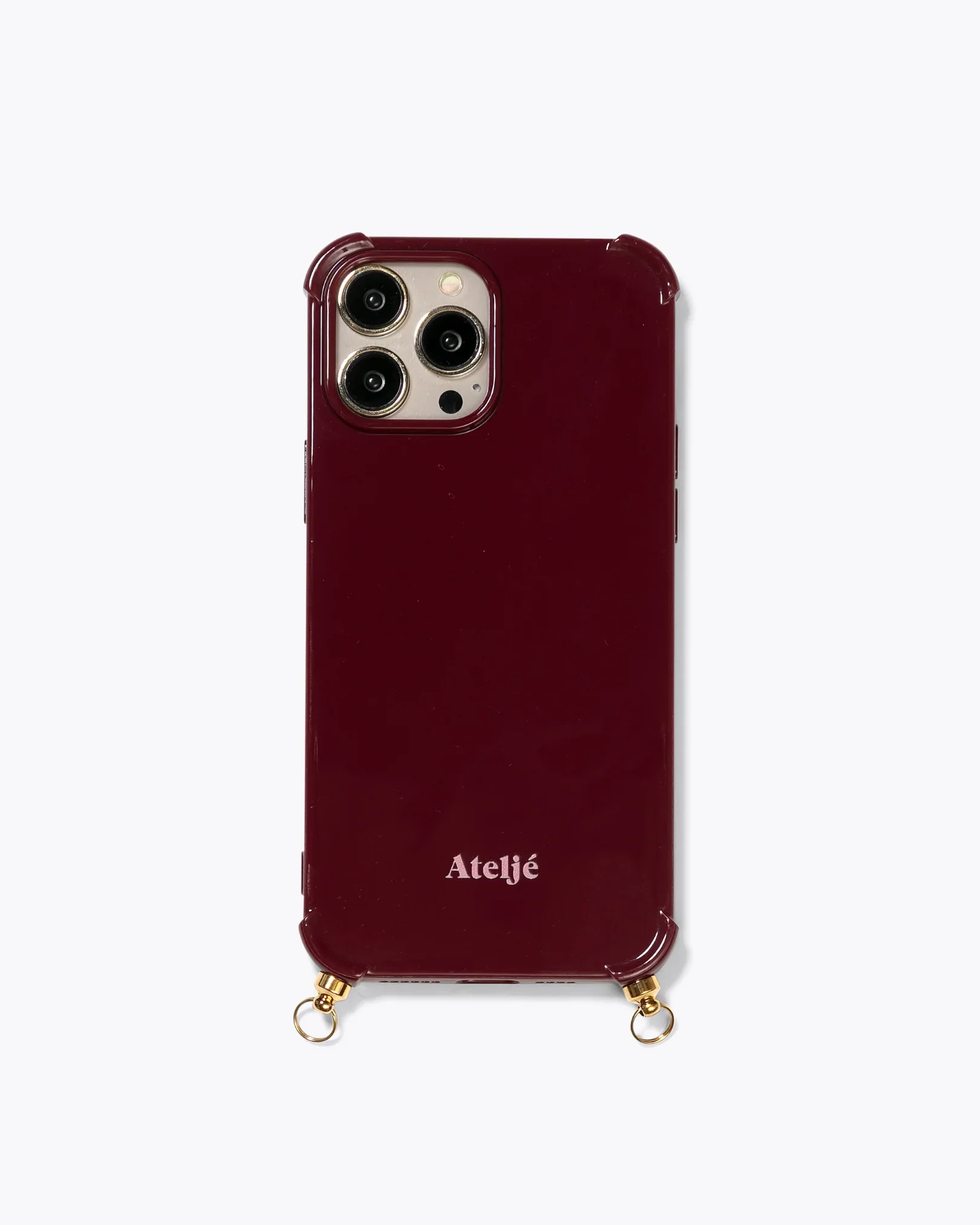 Atelje Bold Burgundy case