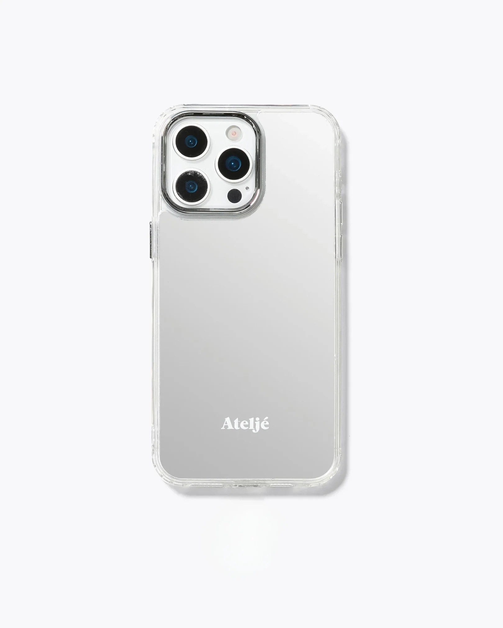Atelje Mirror case silver no rings