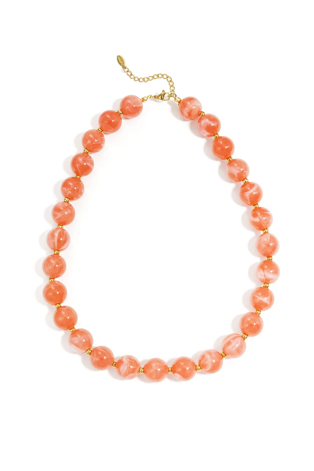 Bead necklace watermelon