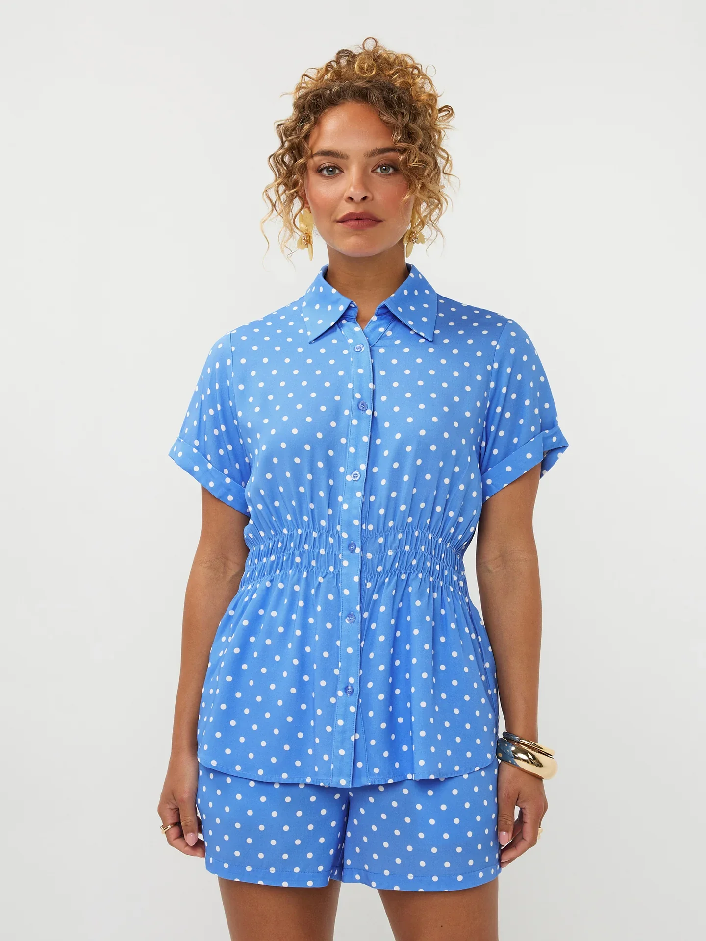 Ydence Blouse Whitney Blue - Image 6
