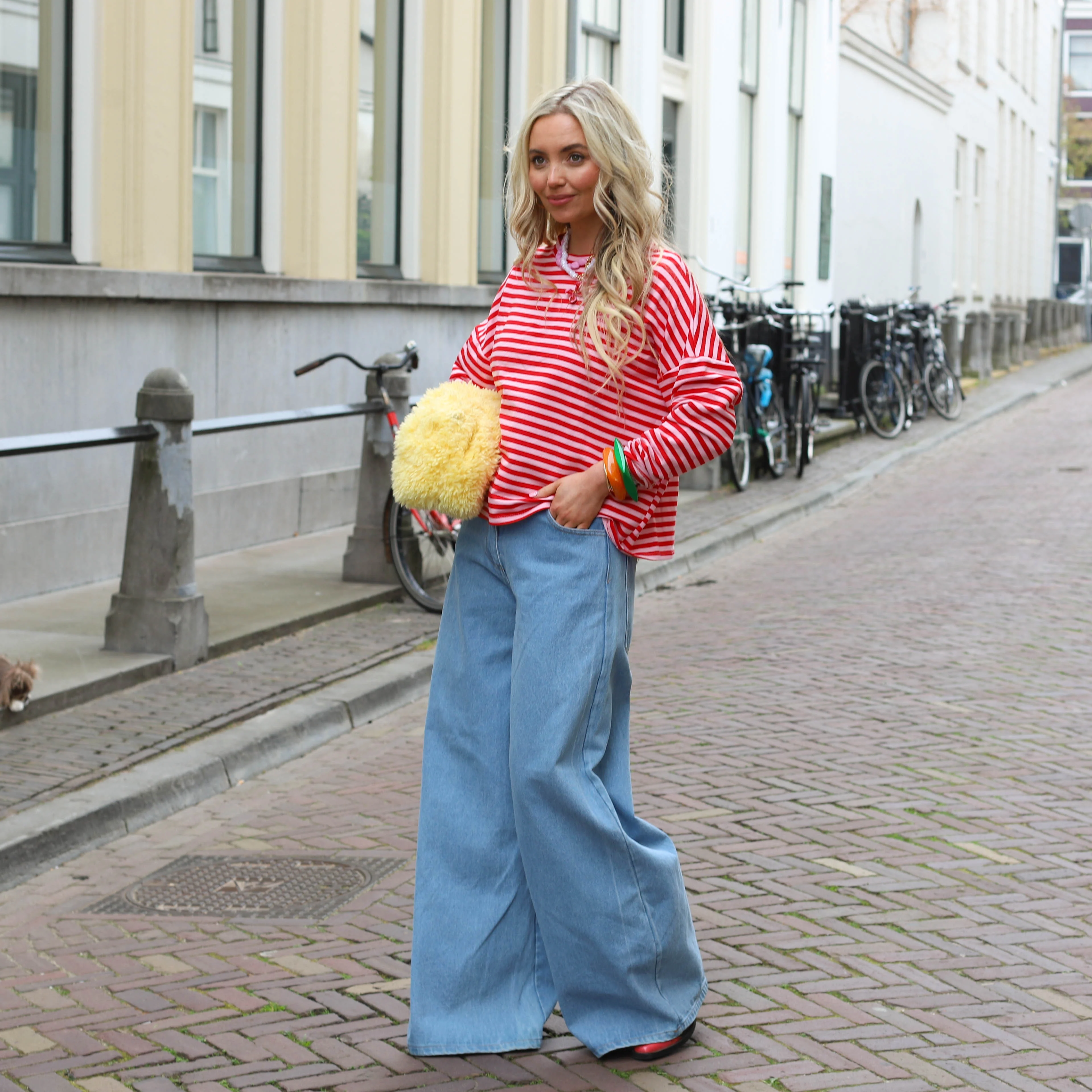 California sweater roze rood - Image 3