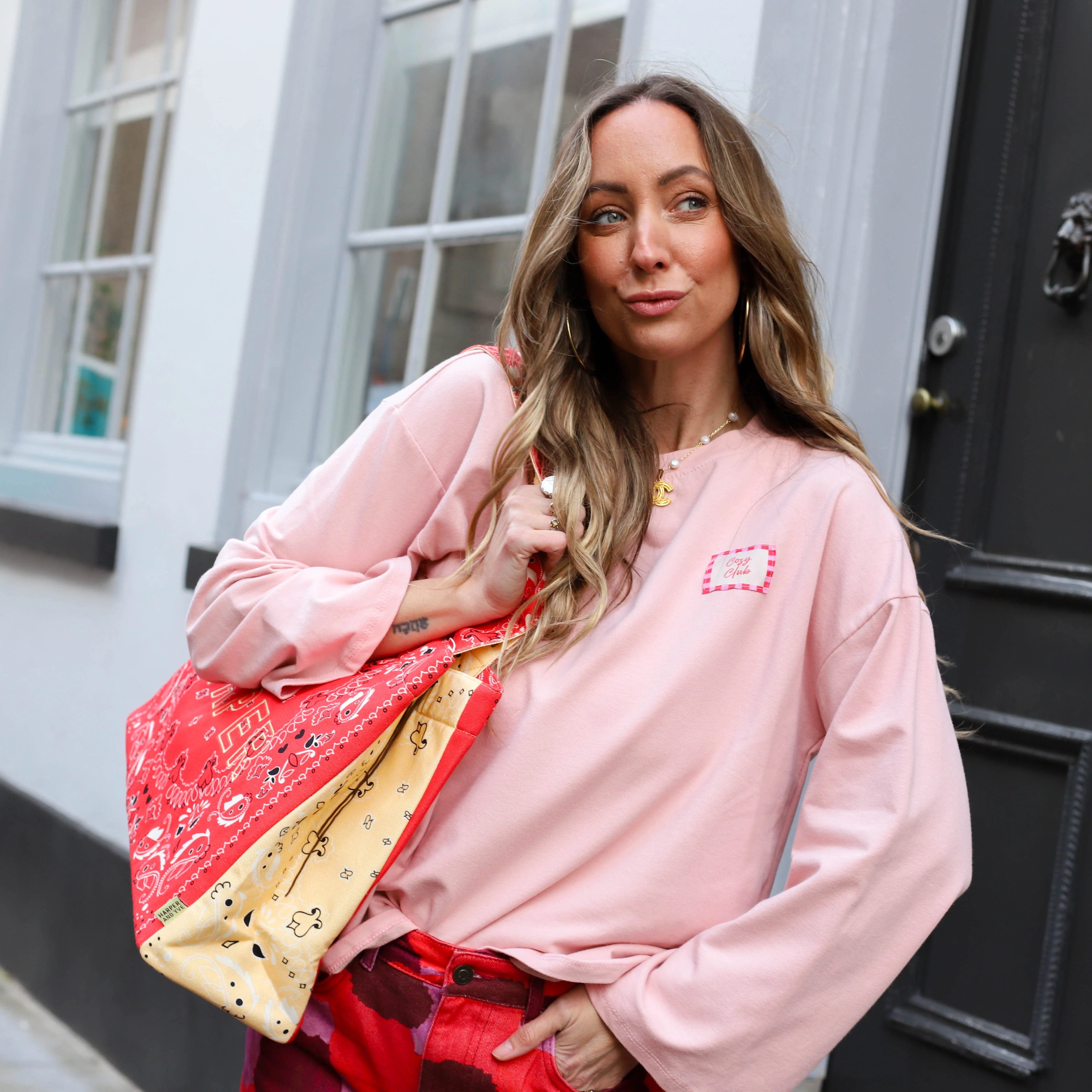 Cosy Club sweater lichtroze - Image 3