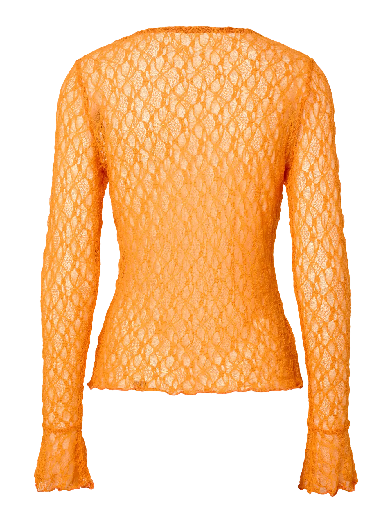 Flaisa neck top russet orange - Image 5