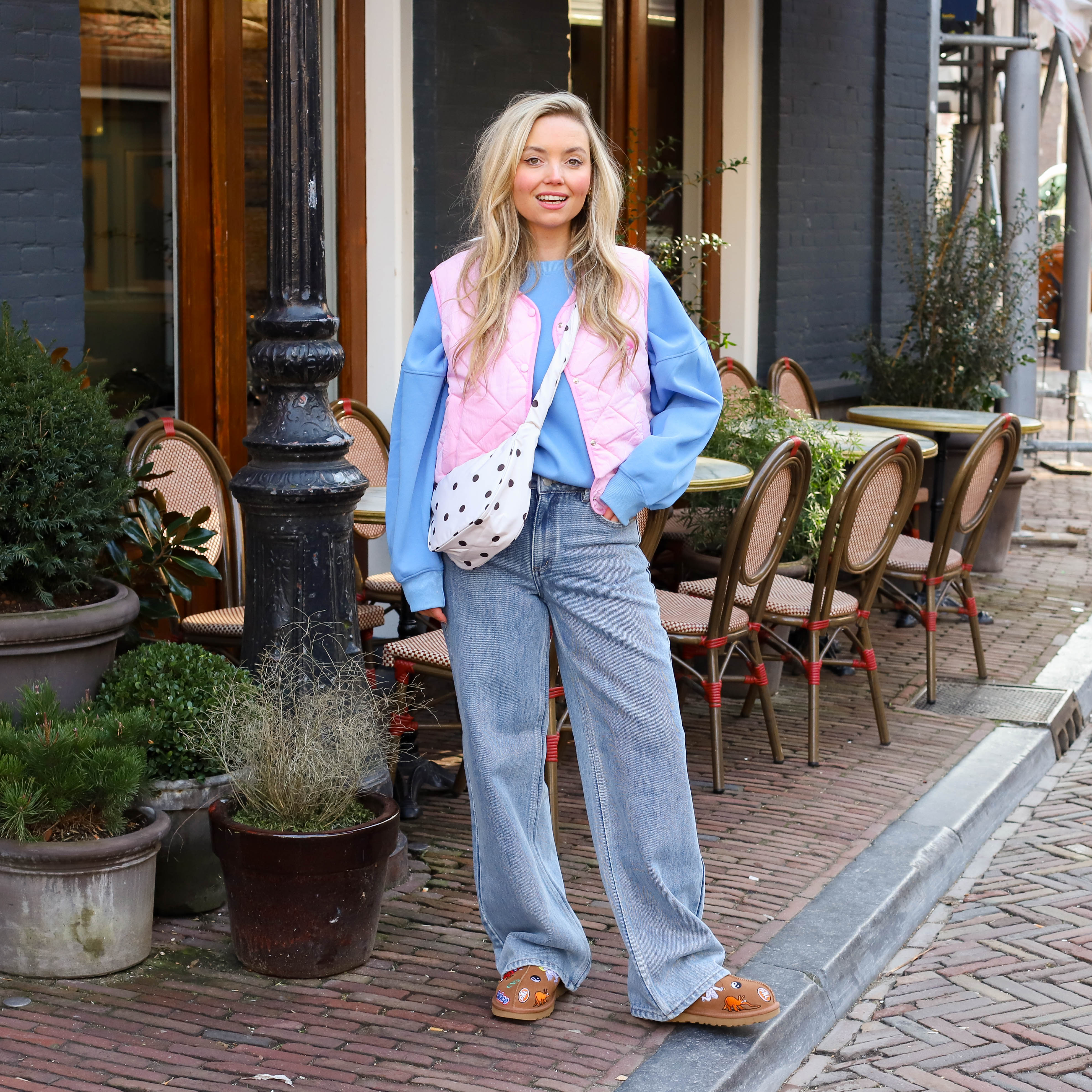 Gilet Amour roze - Image 11
