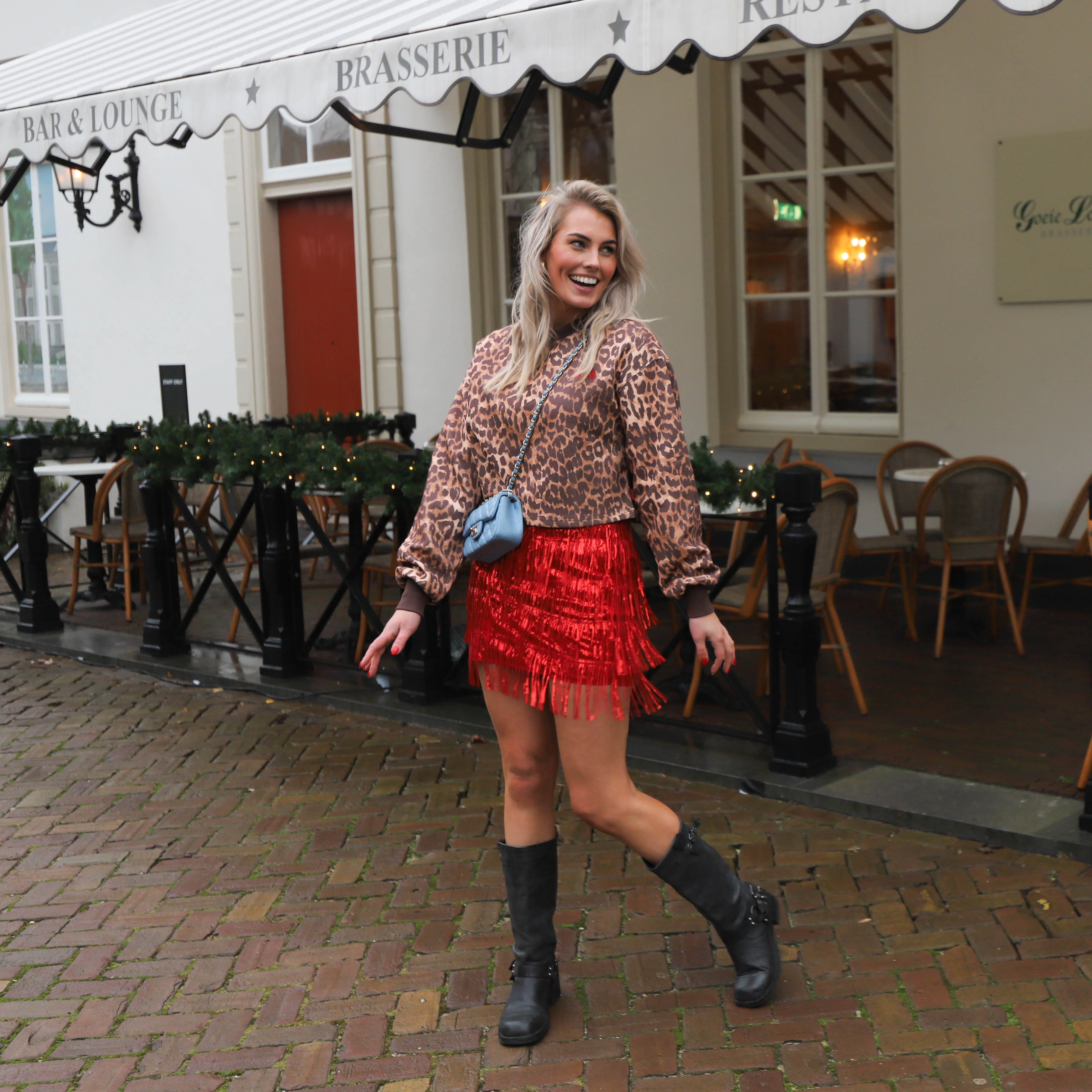 Harper & Yve Balou skirt poppy red - Image 5