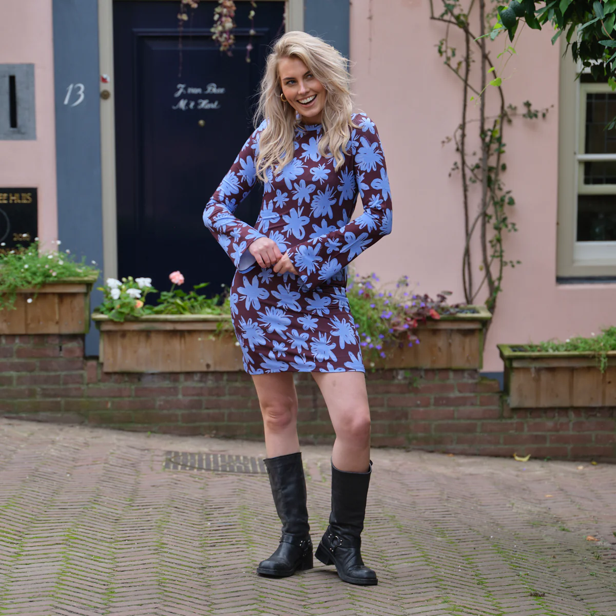 Harper & Yve Jolie dress blue blossom - Image 5