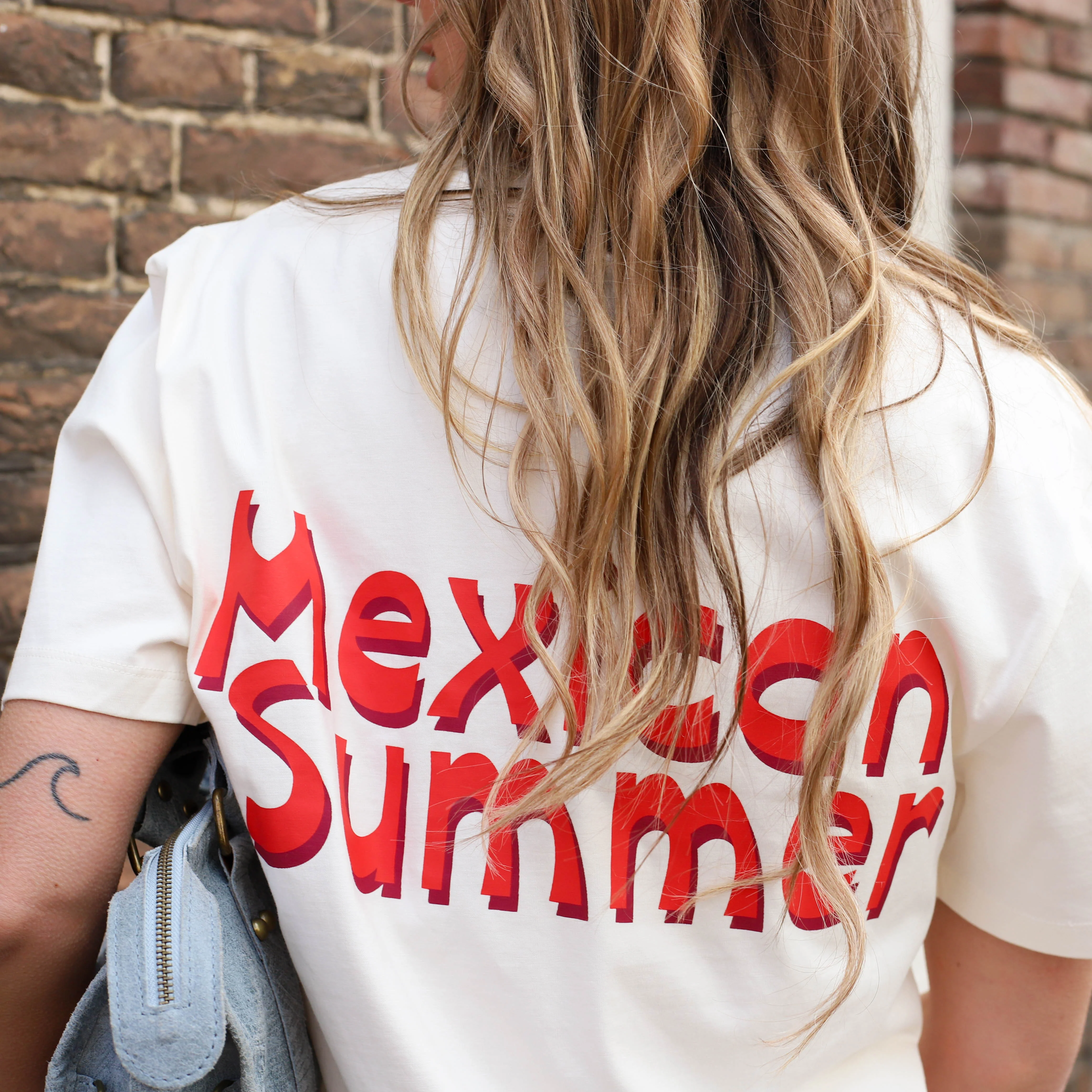Harper & Yve Shirt Mexican back ecru - Image 3