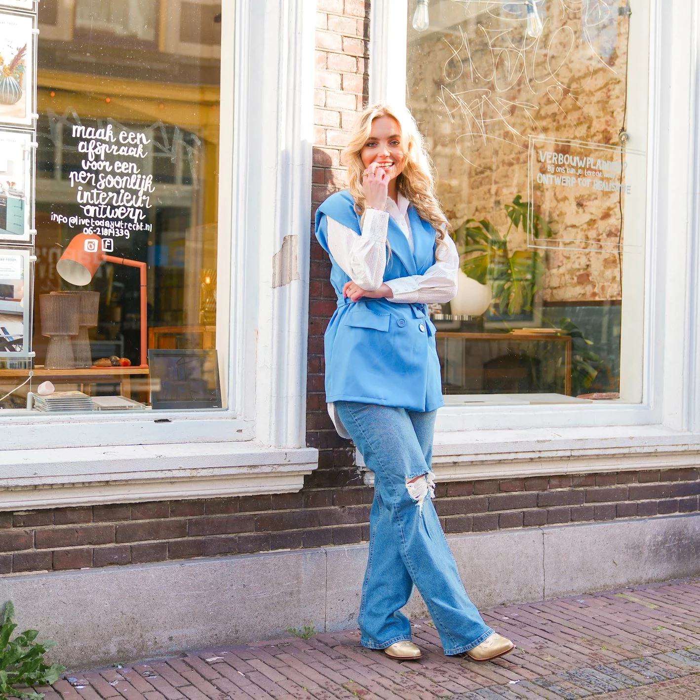 Holly wide destroy jeans - Image 6