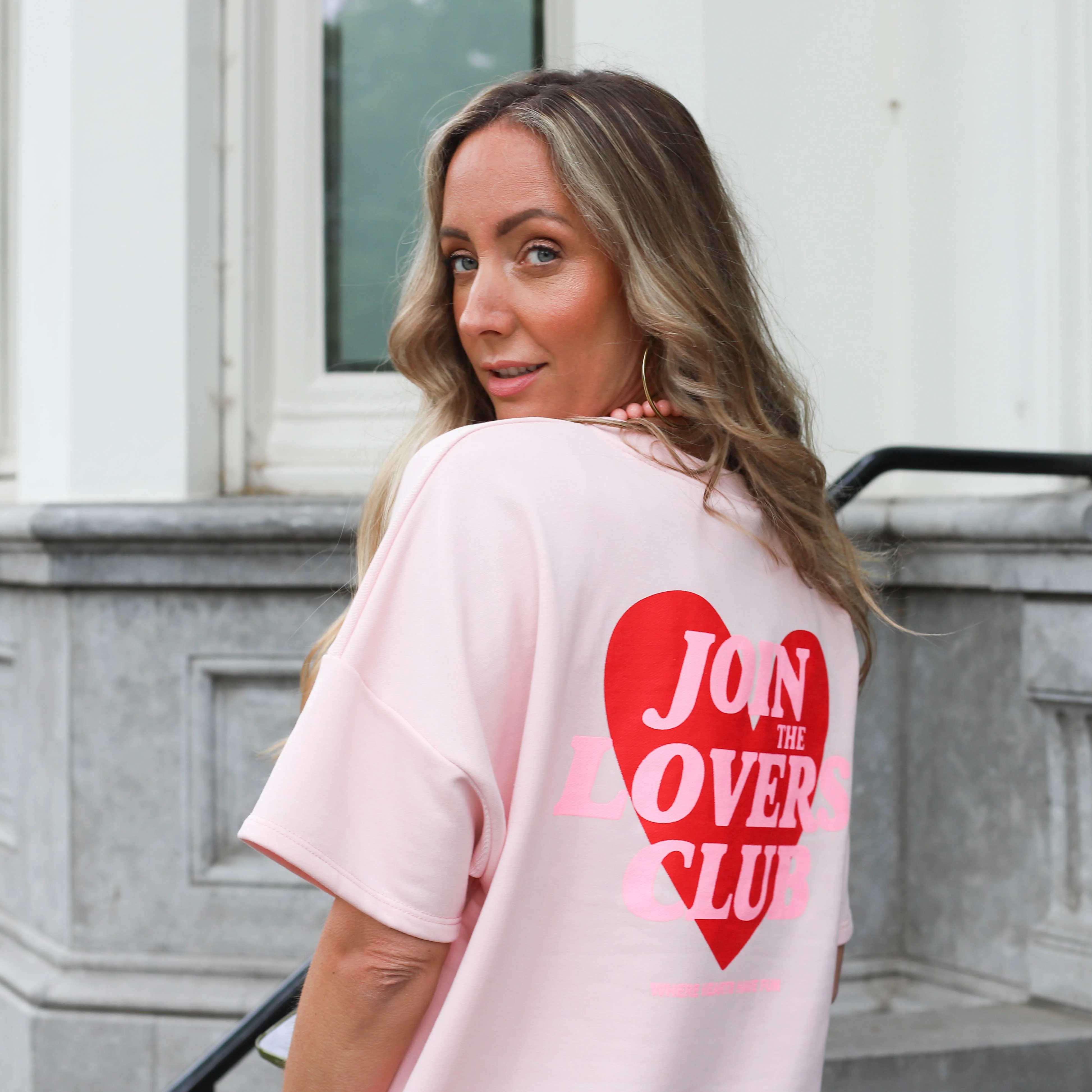 Join the lovers club sweater roze - Image 5