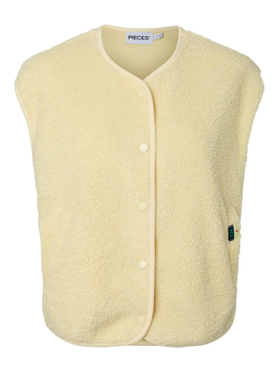 Katty teddy gilet French vanilla - Image 4