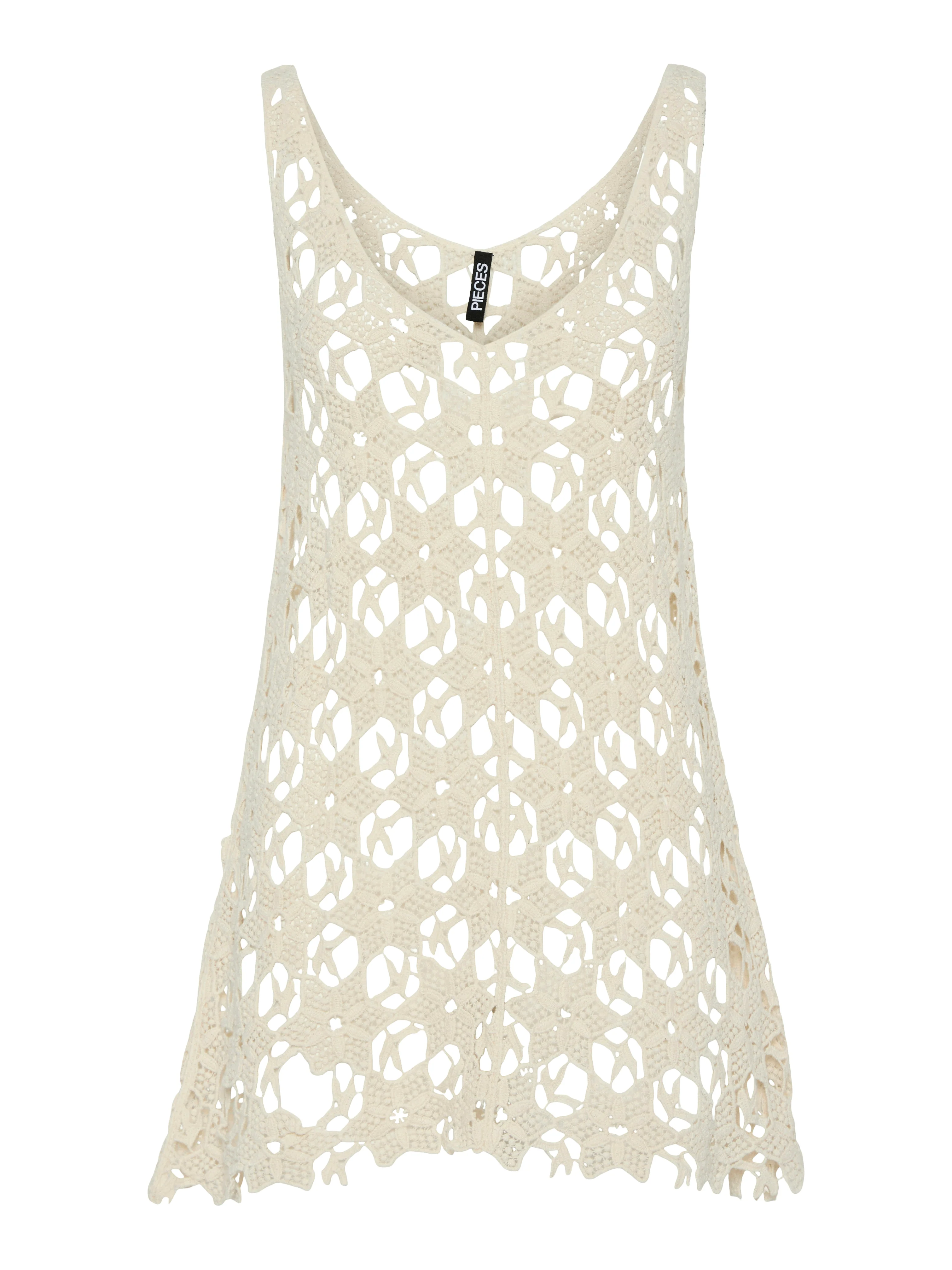 Lina crochet dress egret - Image 5