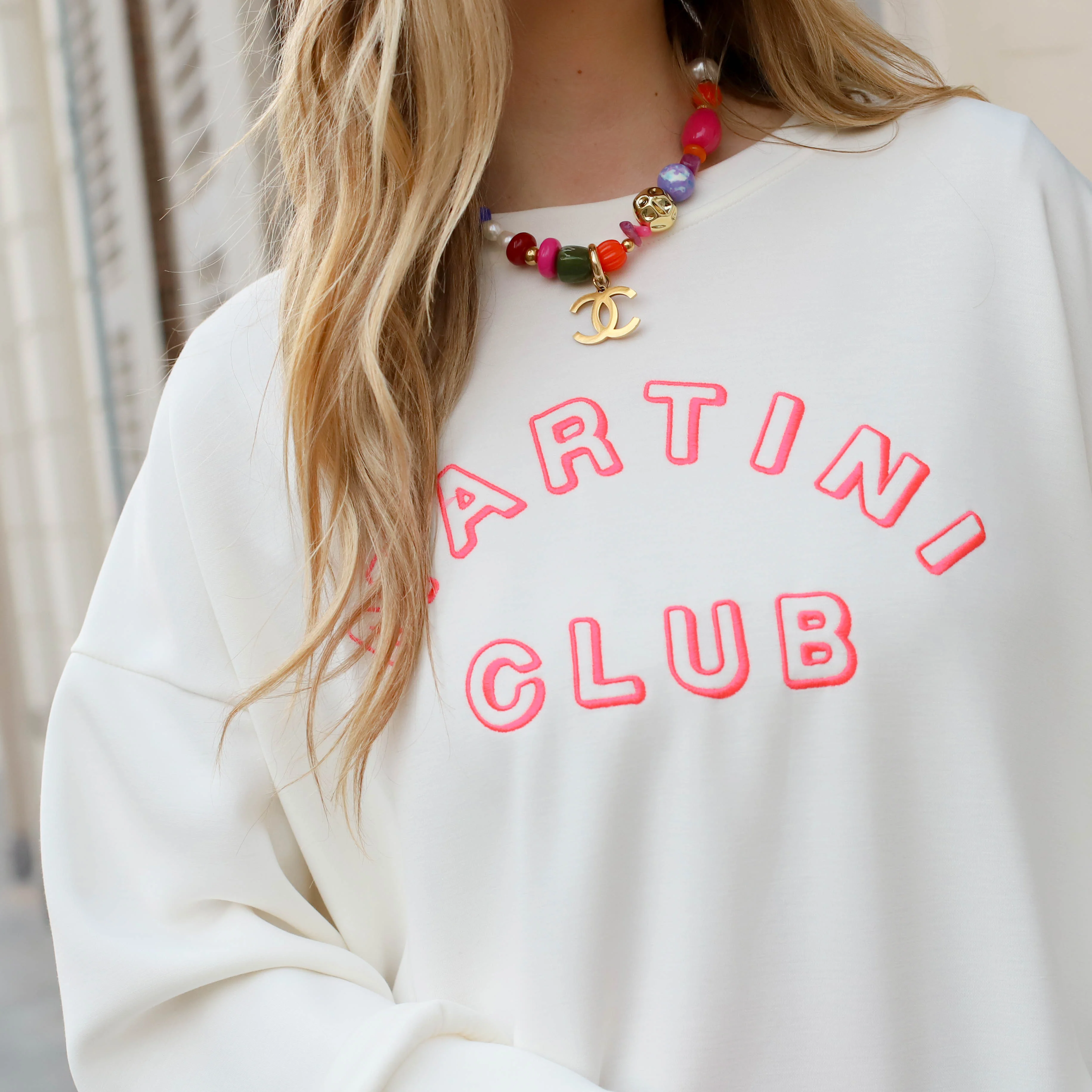 Martini sweater wit - Image 2