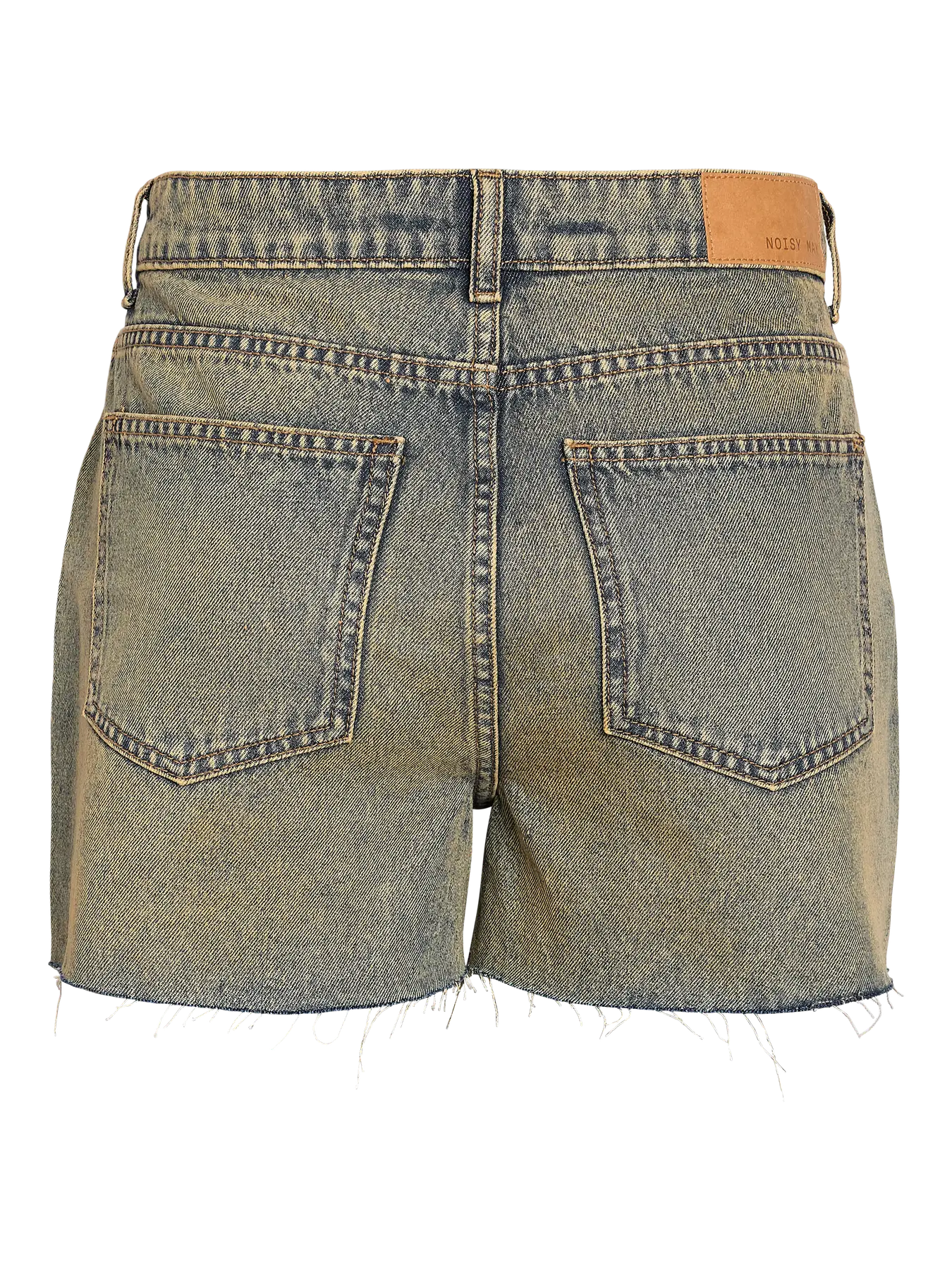 Noisy May Holly mid rise shorts glimmers light blue - Image 5