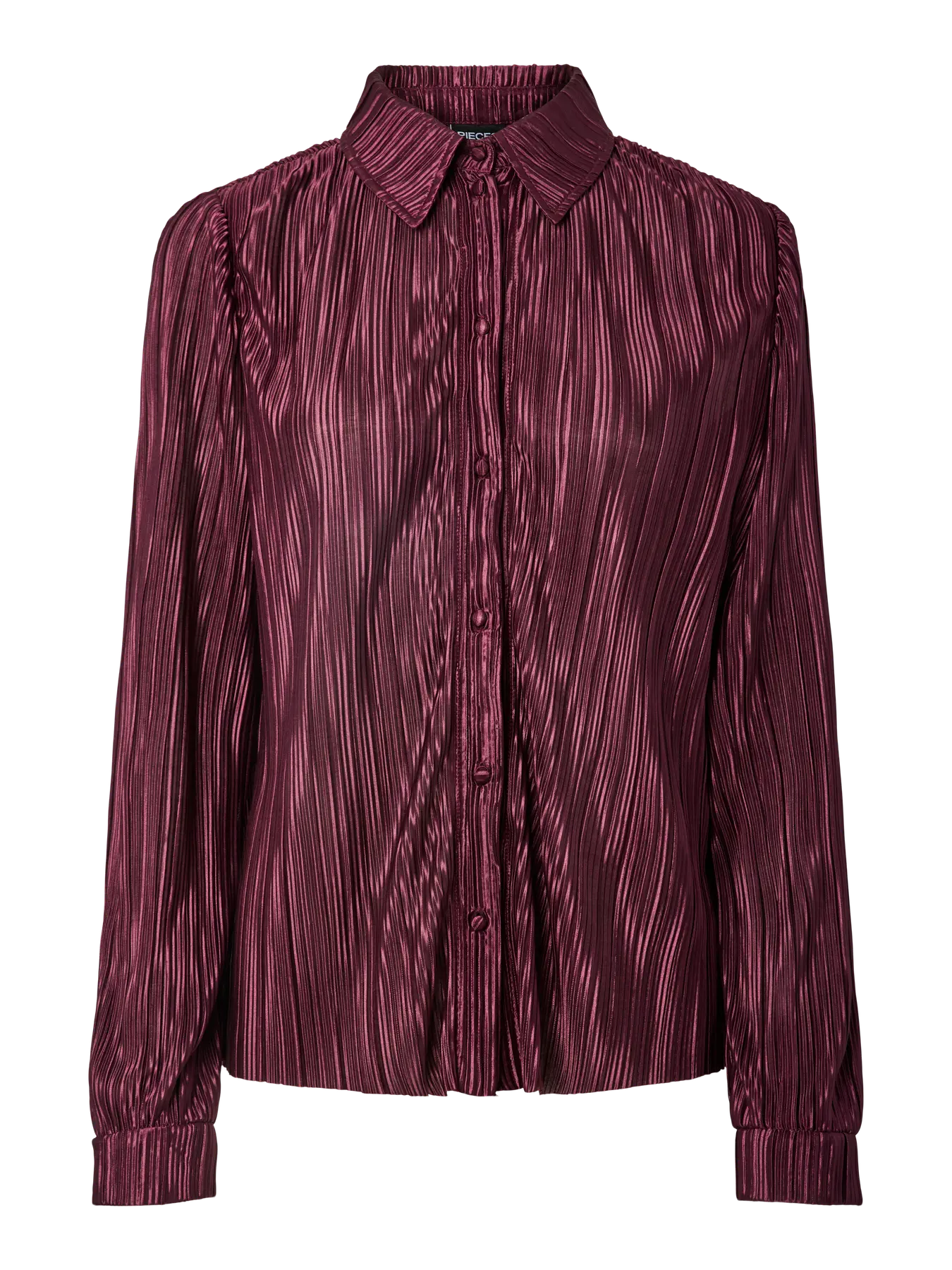 Nora blouse wine tasting red