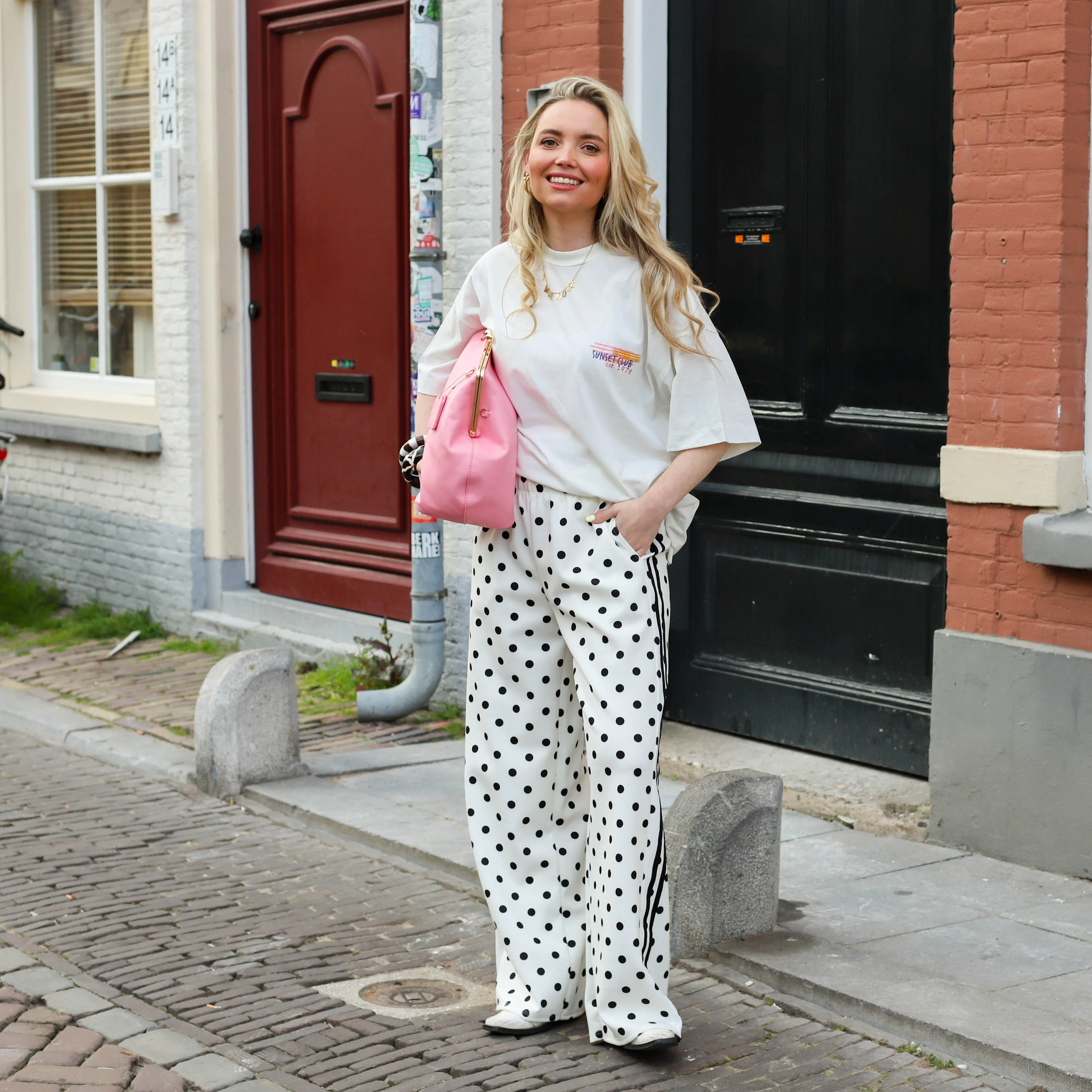 Polkadot Broek ecru - Image 3