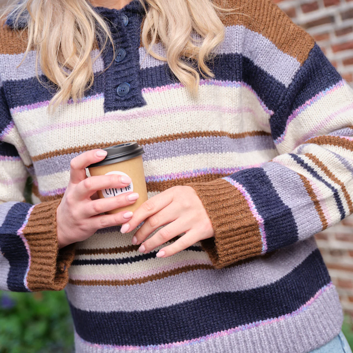 Rye knit downtown brown - Image 4
