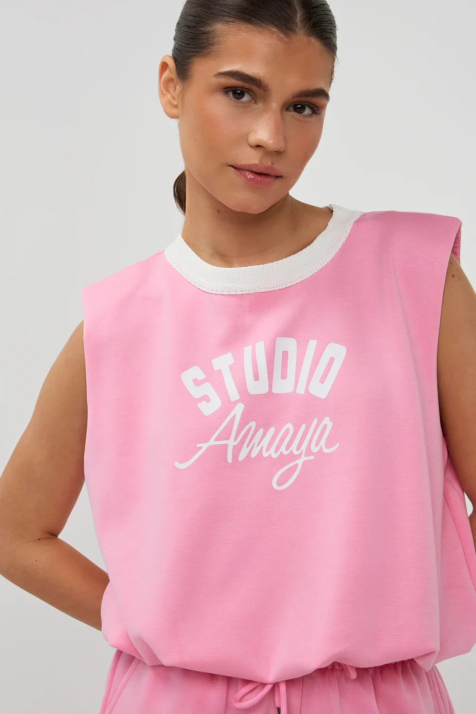 Studio Amaya Amour top roze - Image 2