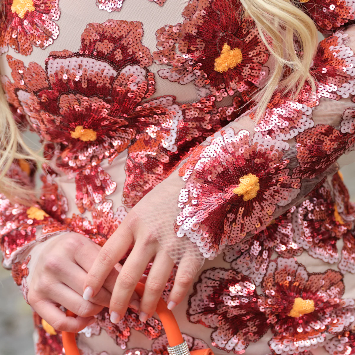 YAS Flomilla sequin dress - Image 10