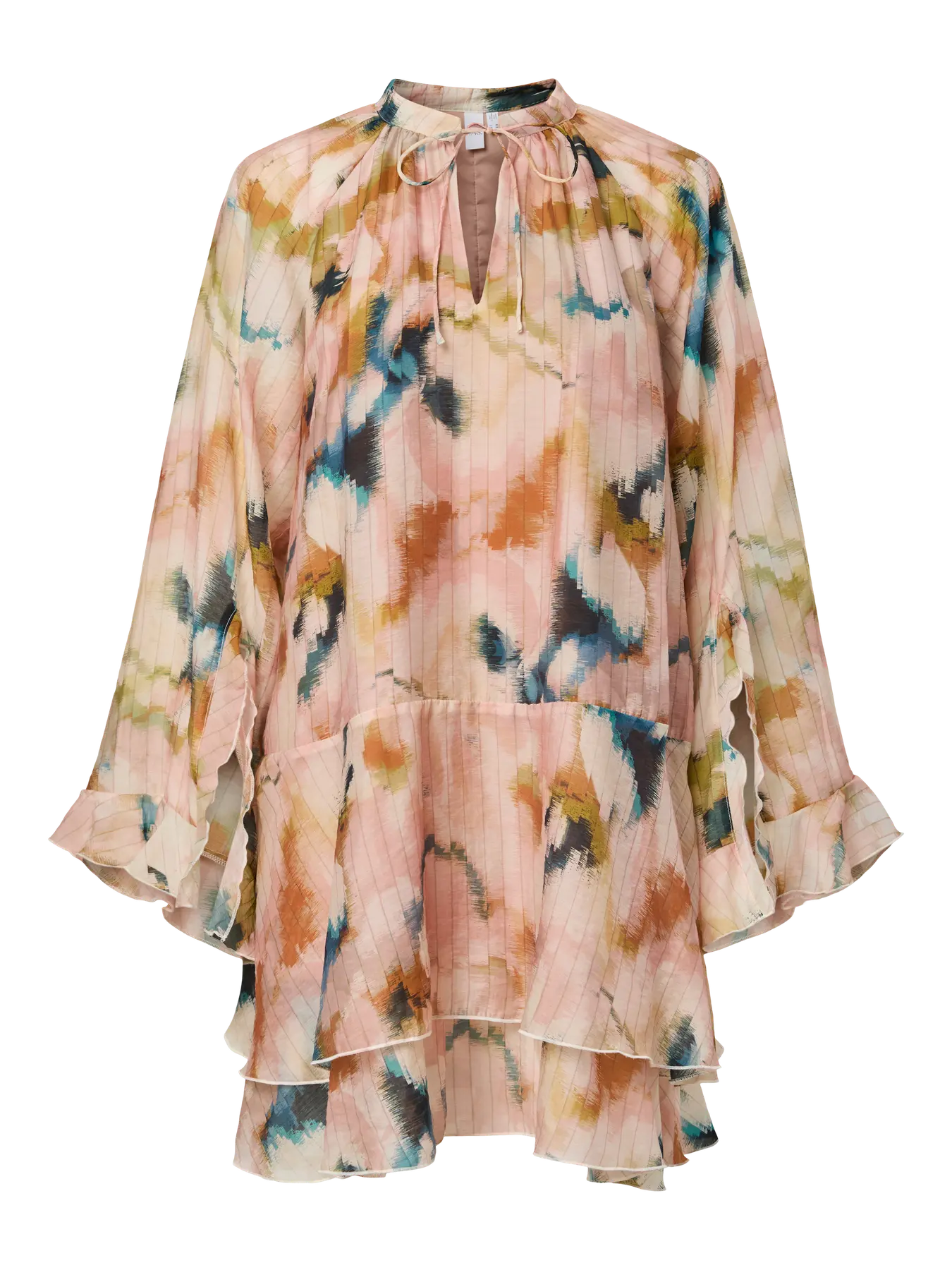 YAS Soara dress shadow grey