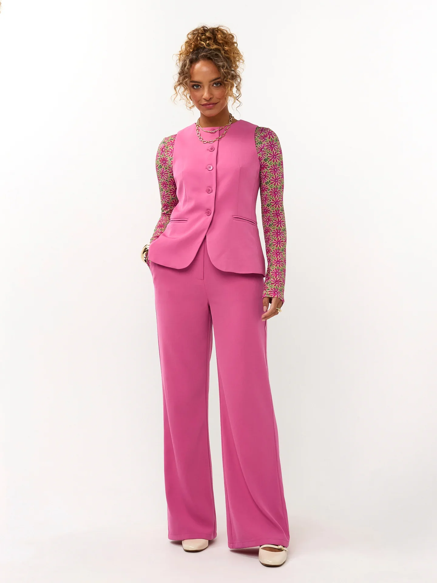Ydence pants solange Berry pink - Image 4